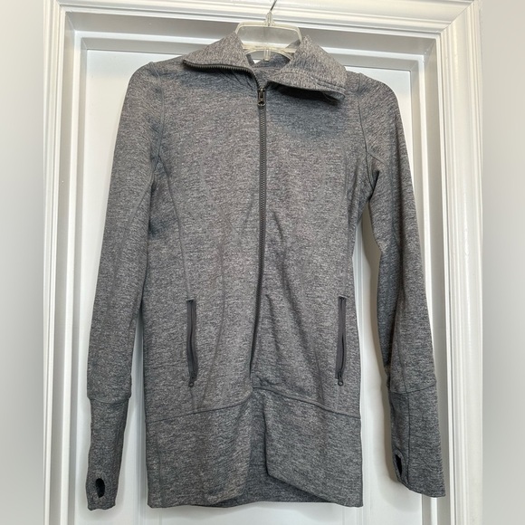 LULULEMON In‎ Stride Jacket Gray Size 4 - Picture 2 of 8